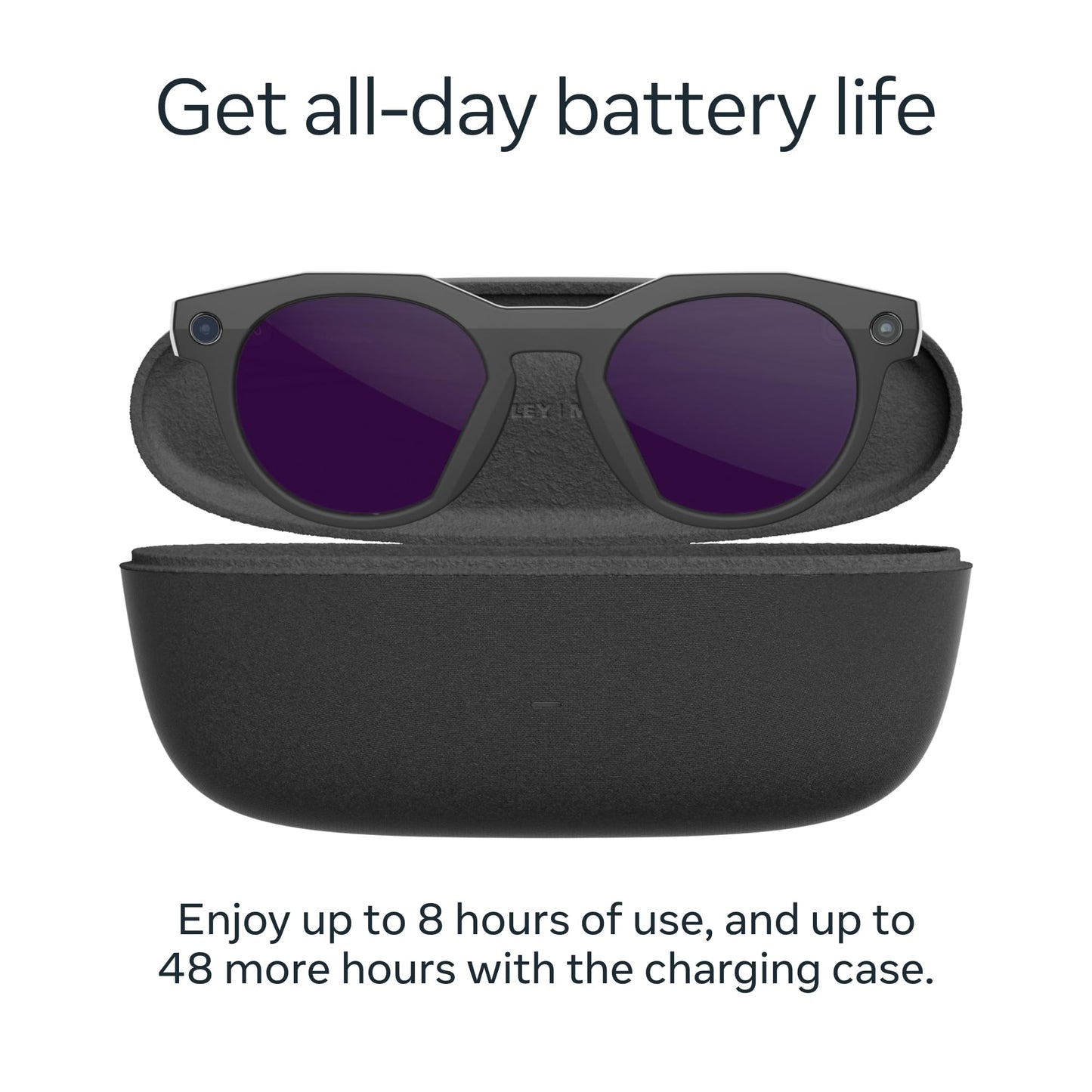 Oakley Meta HSTN, Clear | Smart AI Glasses for Men, Women — Performance for Sports, Athletes — Camera, Audio, Video — 8 Hour Battery — 3K HD Resolution — Clear to Grey Transitions® Lenses