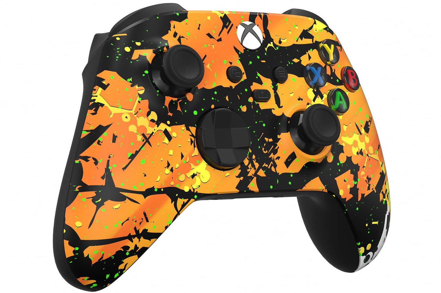 Custom Controllerzz Wireless Controller for Microsoft Xbox Series X/S & Xbox One - Custom Soft Touch Feel - Custom Series X/S Controller (X/S Bloody Zombie)
