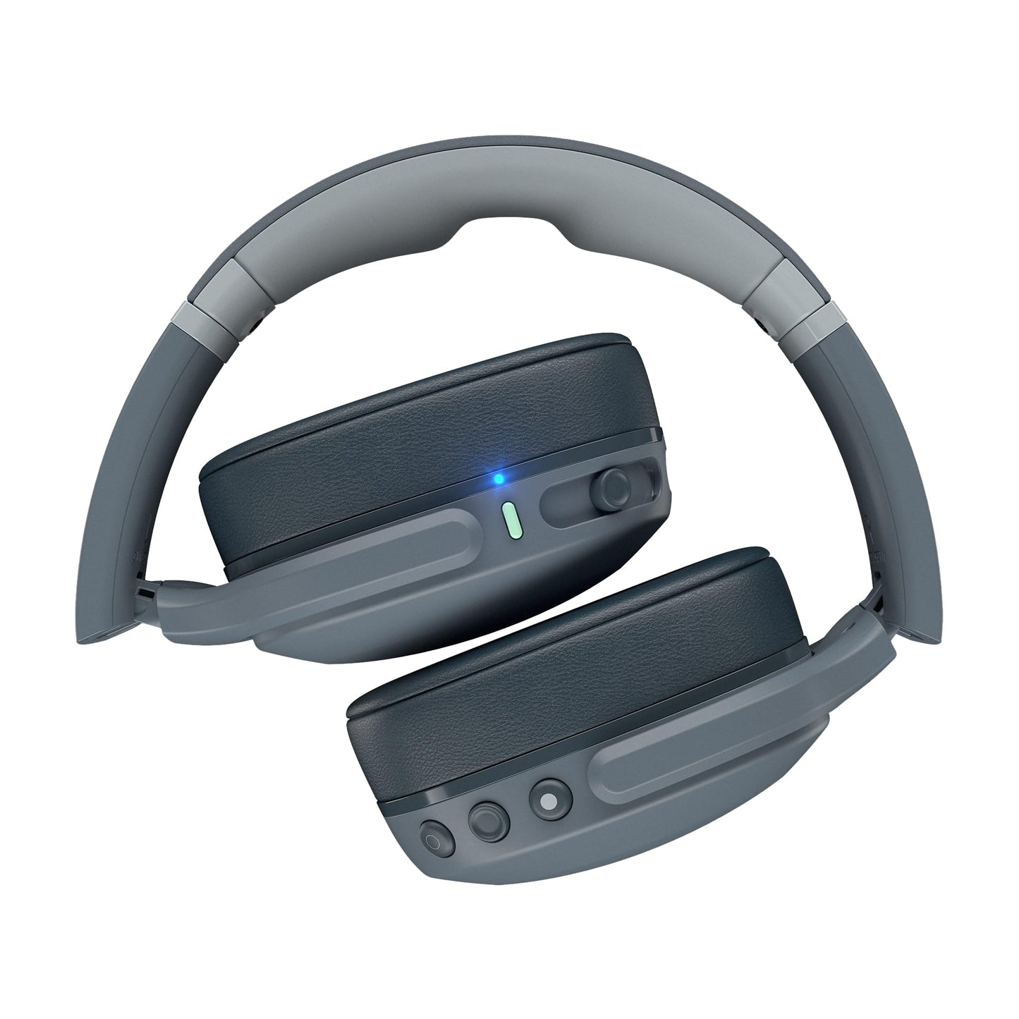 Skullcandy Crusher Evo Wireless Bluetooth Headphones with Extra USB-C Charging Cable, Multi-Sensory Bass, Noise Isolating Over-Ear Fit, 40 Hours Battery, Microphone for iPhone Android - True Black