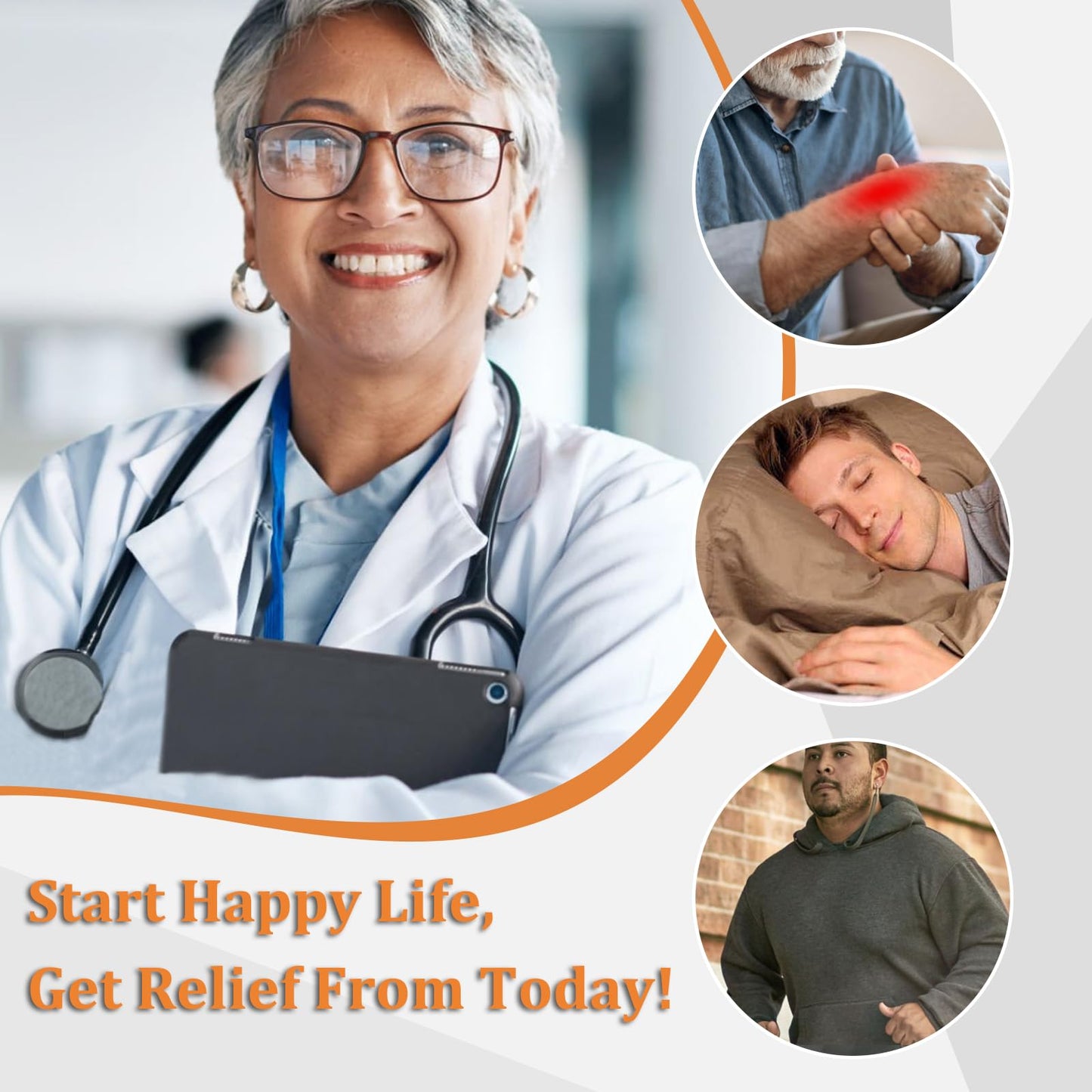 MagEnergy Copper Bracelet for Men and Women, 99.9% Pure Copper Magnetic Bangle with 8pcs 3500 Gauss Magnets, Adjustable Jewelry Gift