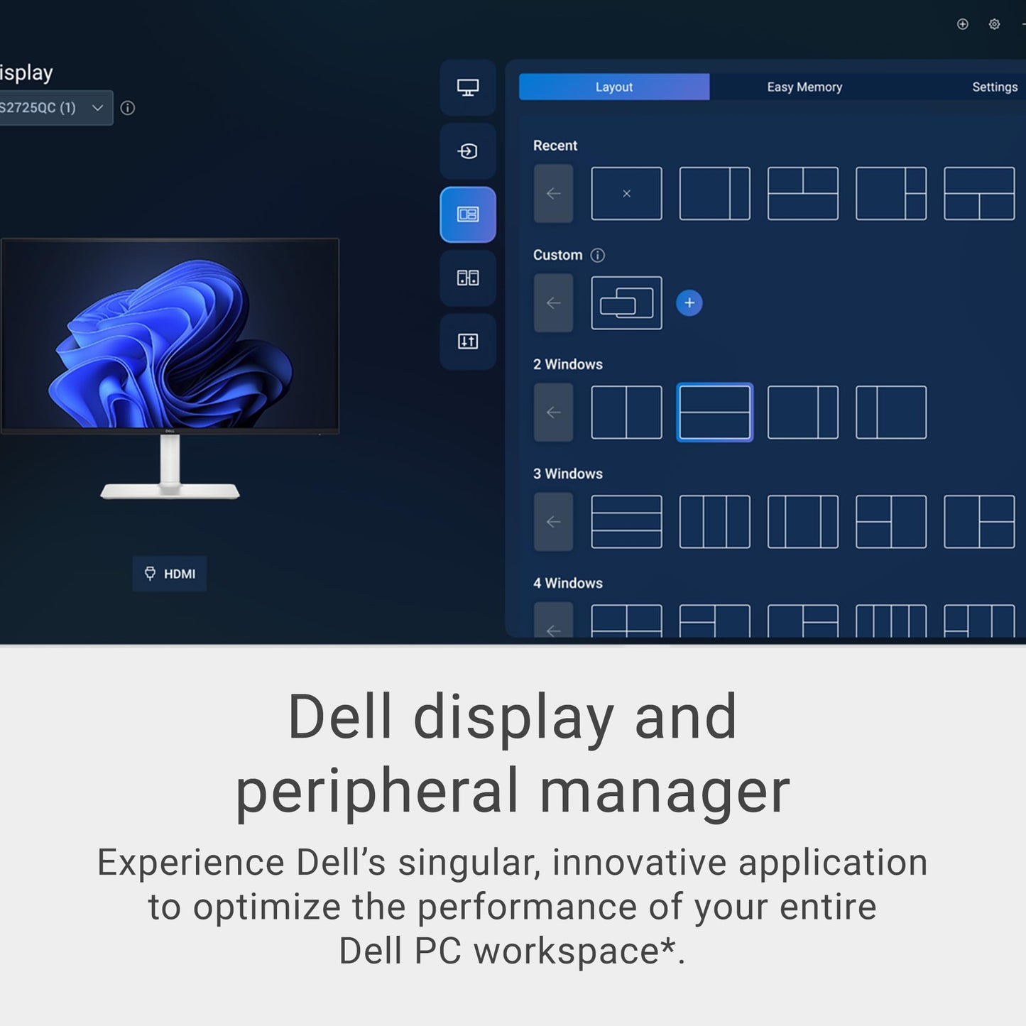 Dell 34 Plus USB-C Curved Monitor - S3425DW - 34-inch (3440 x 1440) up to 120 Hz 21:9 Display, VA Panel, AMD FreeSync Premium, 99% sRGB, 95% DCI-P3, Integrated Speakers, 3000:1 Contrast Ratio