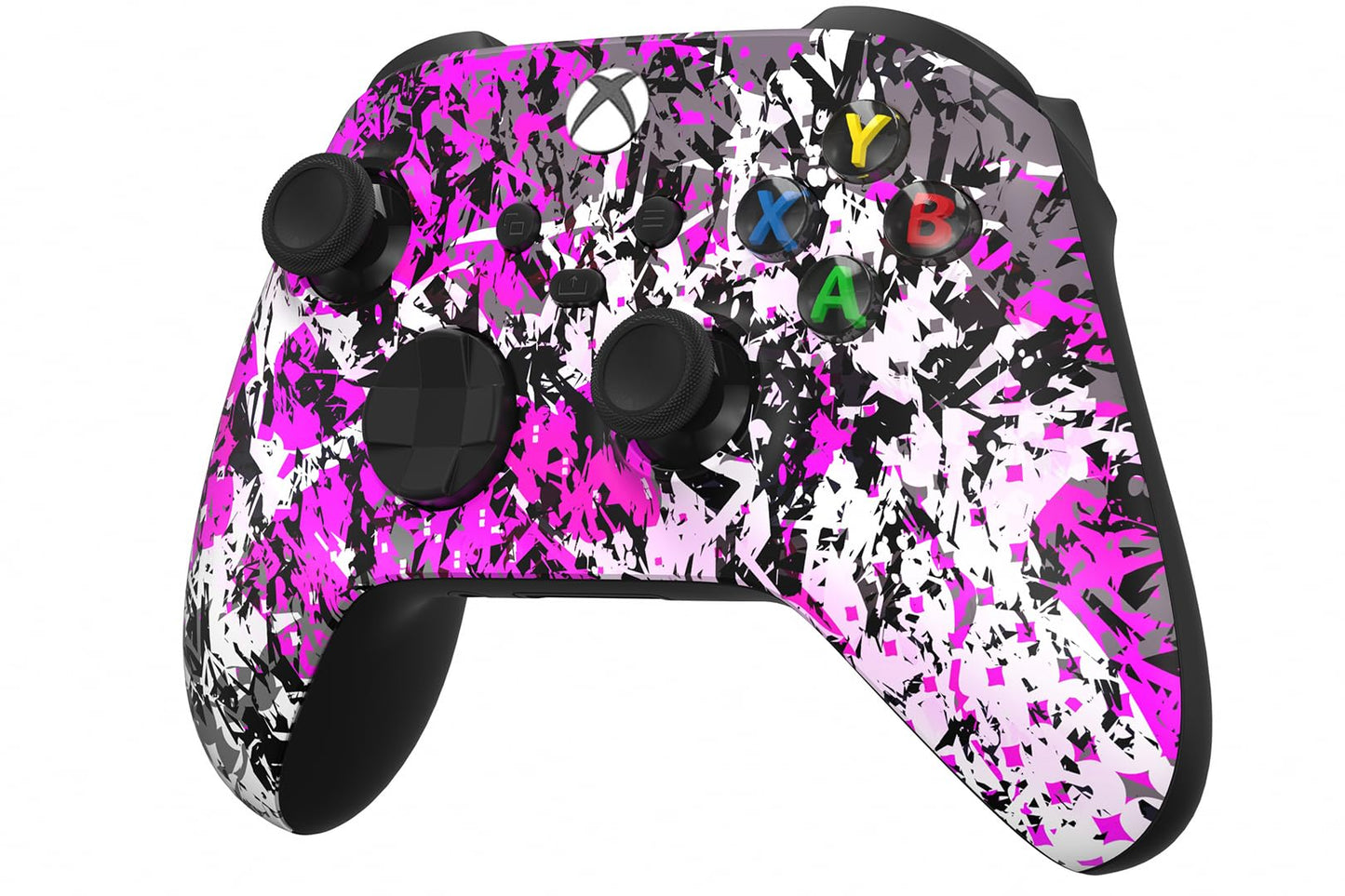 Custom Controllerzz Wireless Controller for Microsoft Xbox Series X/S & Xbox One - Custom Soft Touch Feel - Custom Series X/S Controller (X/S Bloody Zombie)