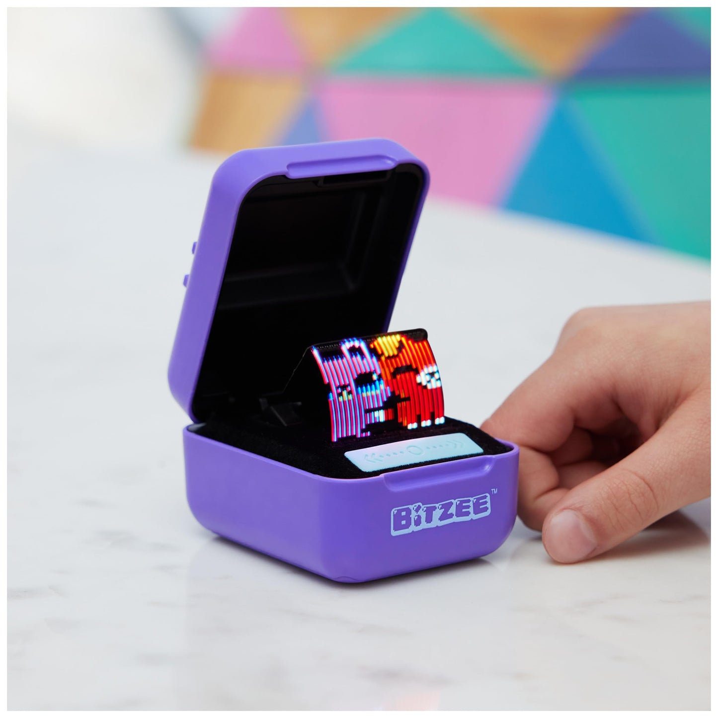 BITZEE, Disney with 30 Interactive Characters Inside, Great for Easter Gifts, Digital Pet Reacts to Swipes, Tilts & Taps, Disney Toys for Kids