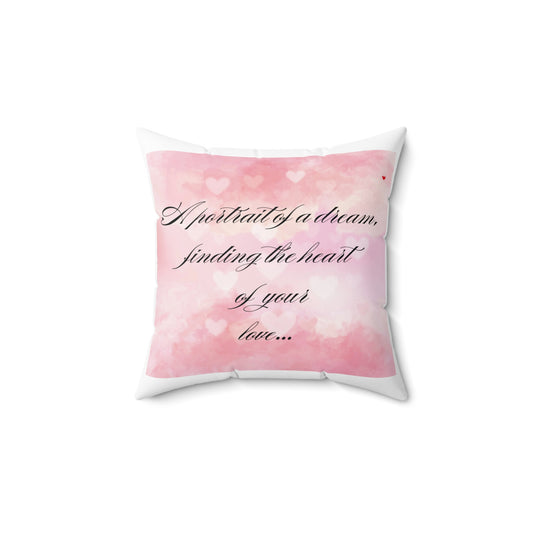 Simple Expressions spun Polyester Square Pillow