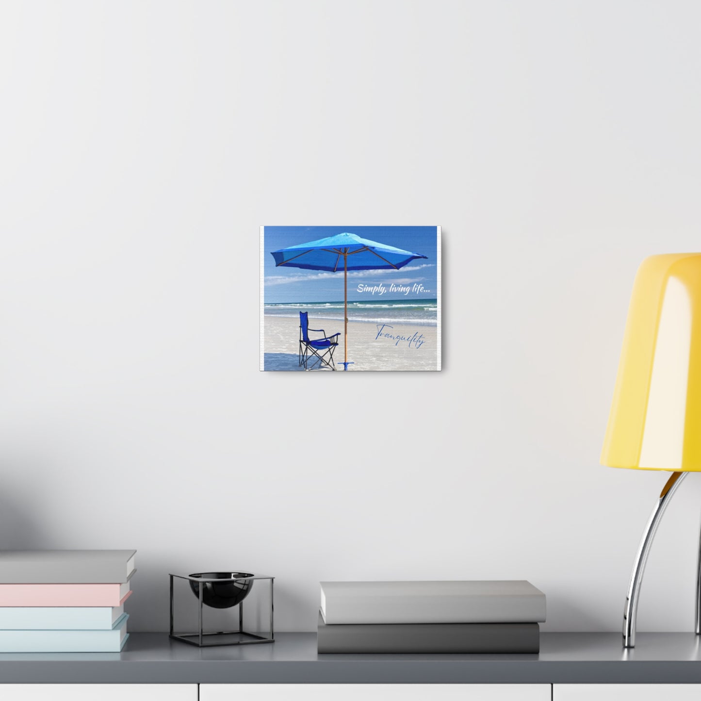 Simple Expressions Beach Life Canvas Gallery Wrap - Tranquility Art
