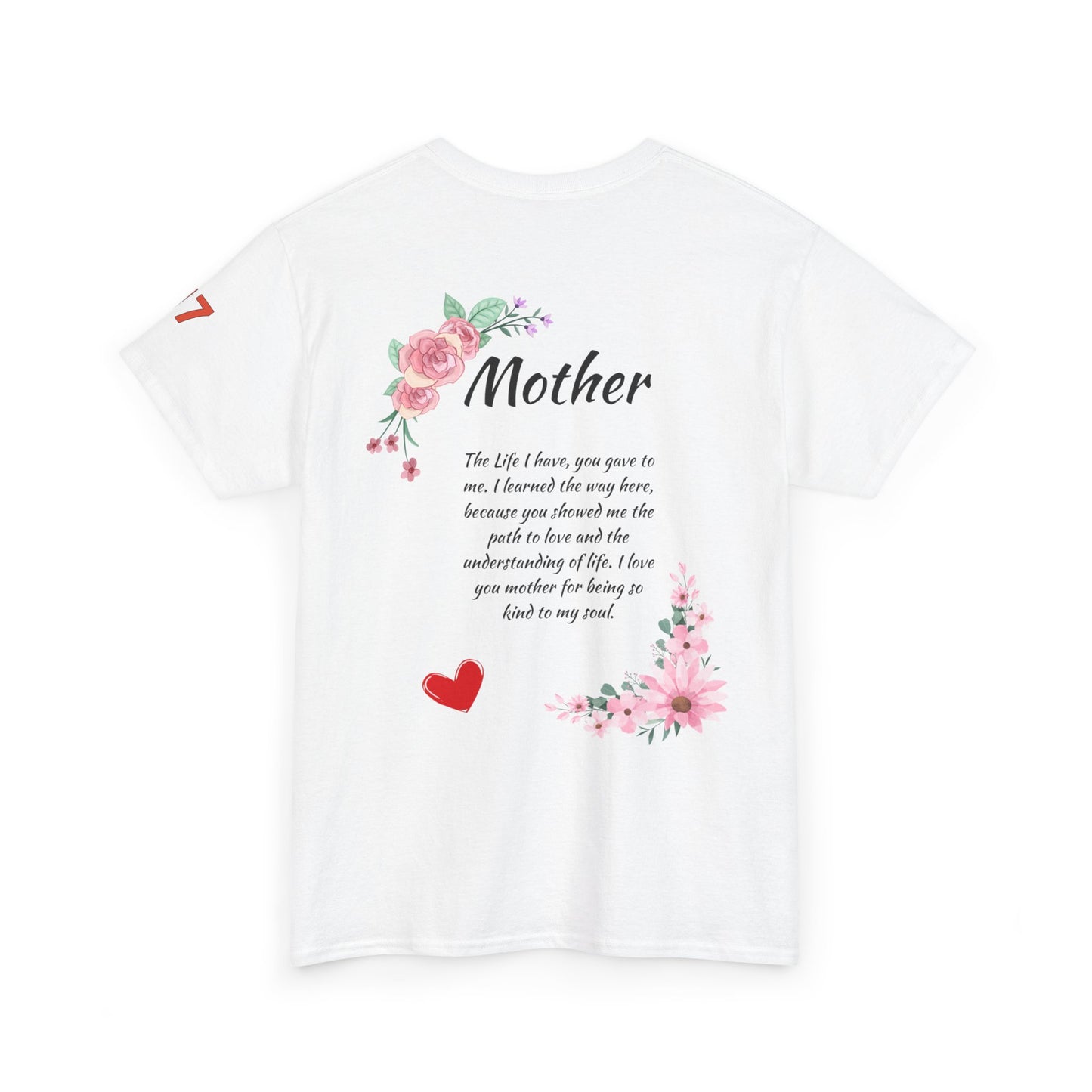 Simple Expressions- Mothers love Unisex Heavy Cotton Tee