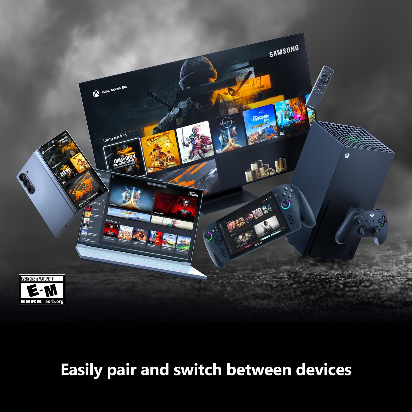 Xbox Wireless Gaming Controller (2025) – Pulse Red – Play on Xbox, Windows, Android, iOS, FireTV Sticks, Smart TVs, VR Headsets