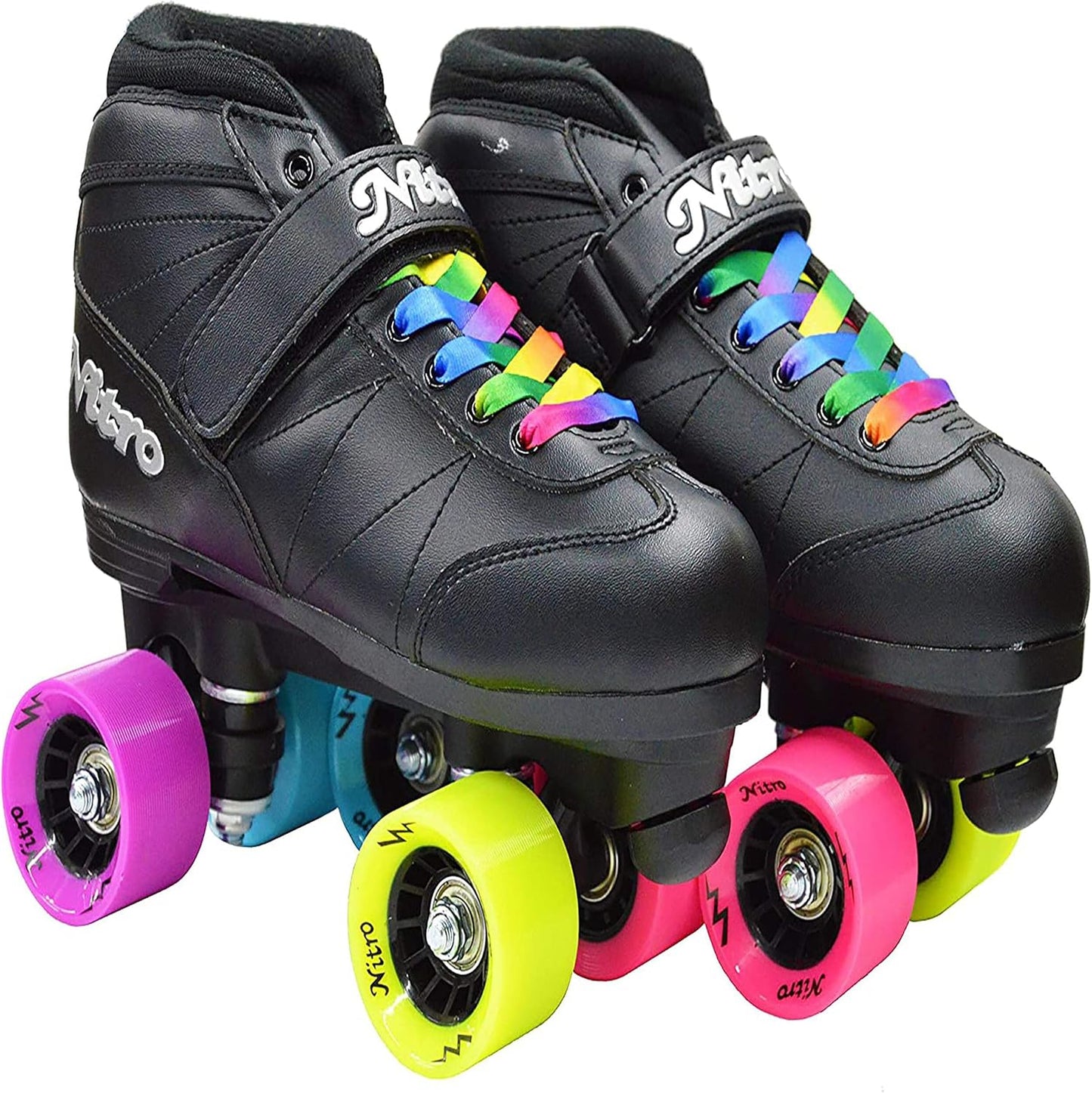 Epic Super Nitro Rainbow Quad Roller Skates