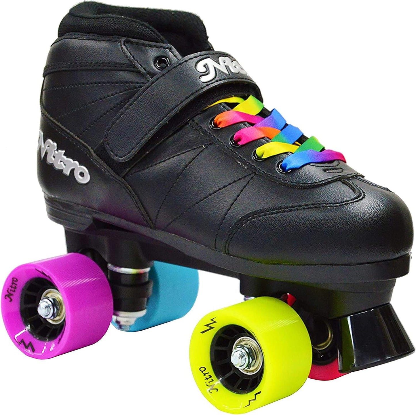 Epic Super Nitro Rainbow Quad Roller Skates