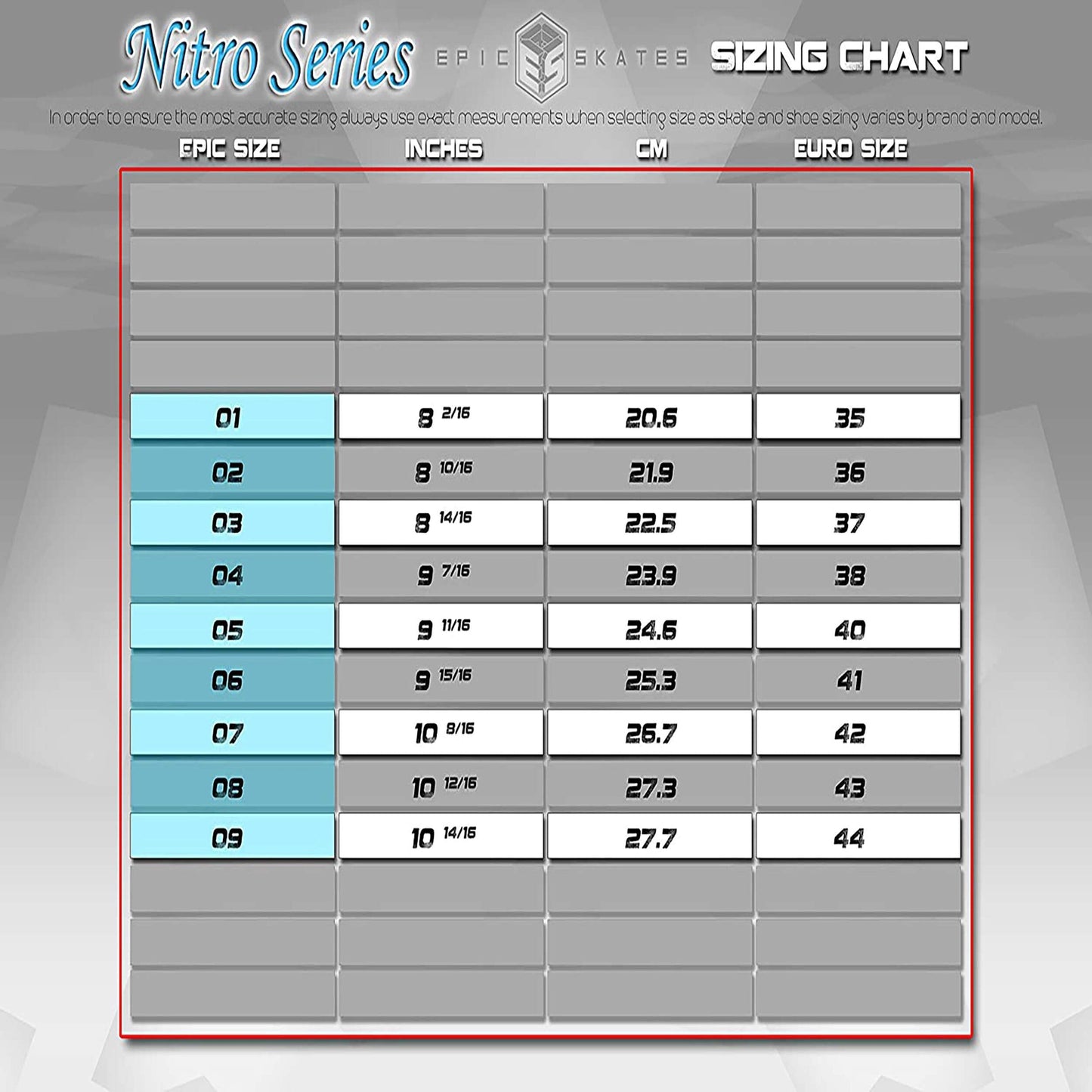 Epic Super Nitro Rainbow Quad Roller Skates