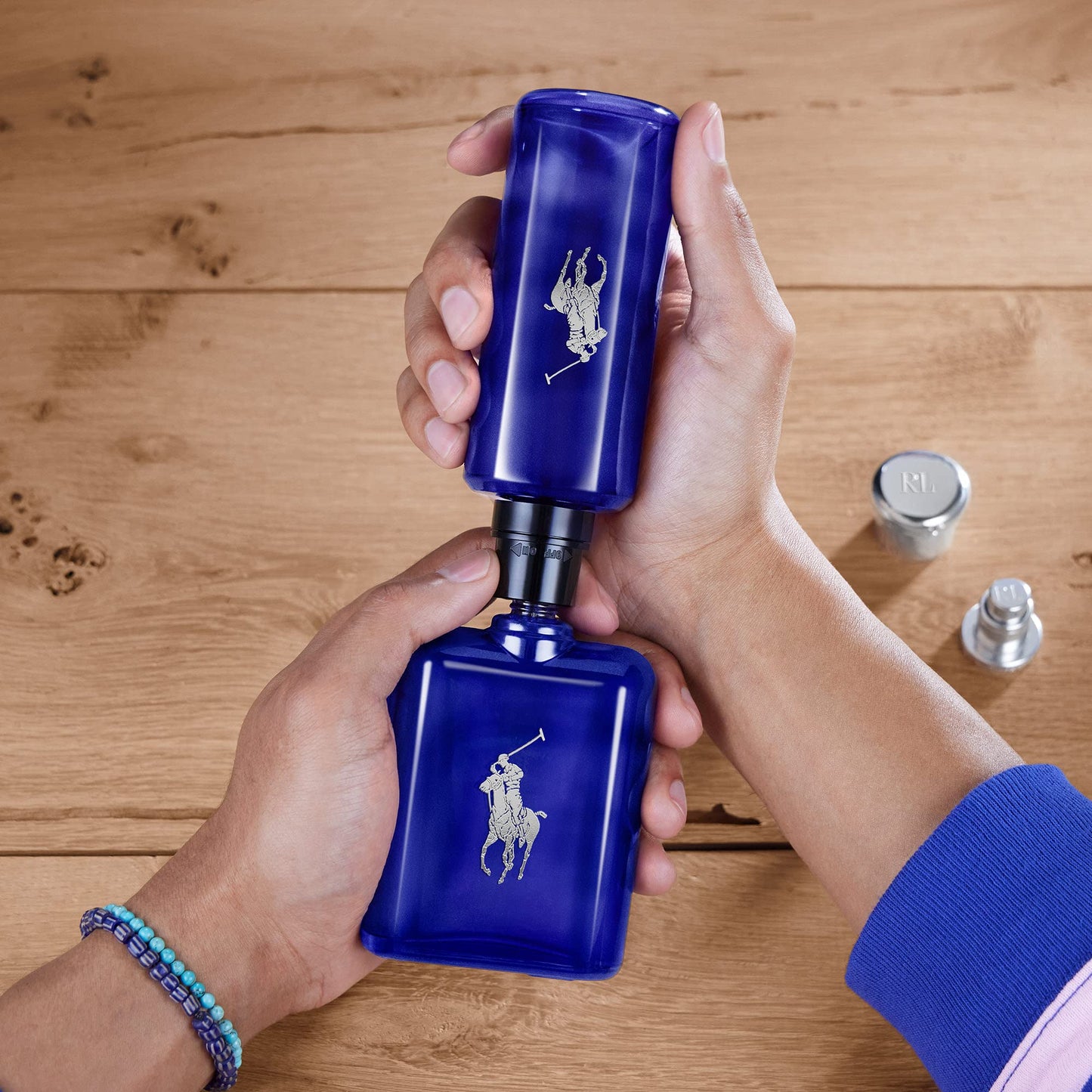 RALPH LAUREN FRAGRANCES - Polo Blue - Eau de Toilette - Men's Cologne - Aquatic & Fresh - With Citrus, Sage, and Suede - Medium Intensity
