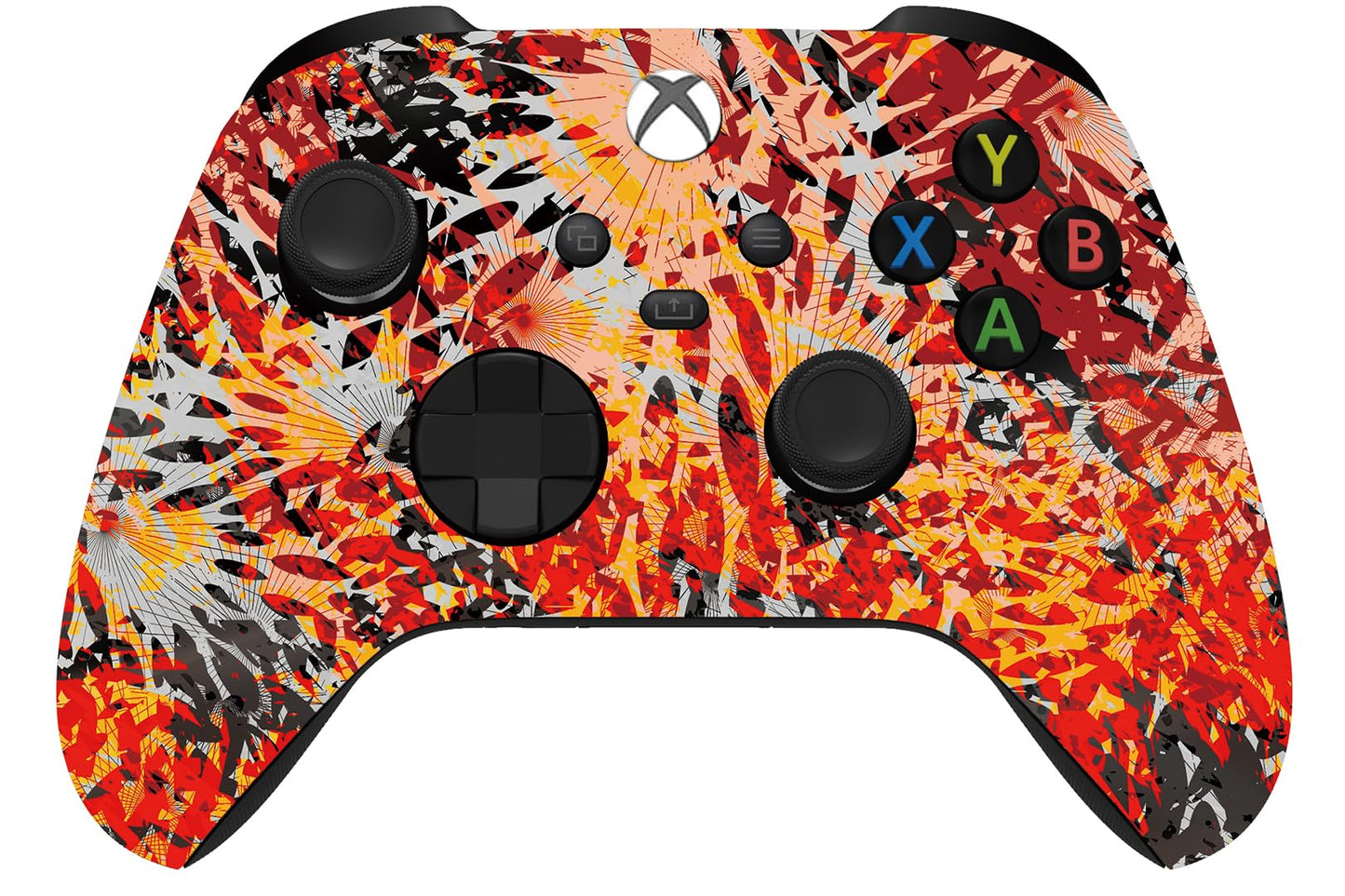 Custom Controllerzz Wireless Controller for Microsoft Xbox Series X/S & Xbox One - Custom Soft Touch Feel - Custom Series X/S Controller (X/S Bloody Zombie)
