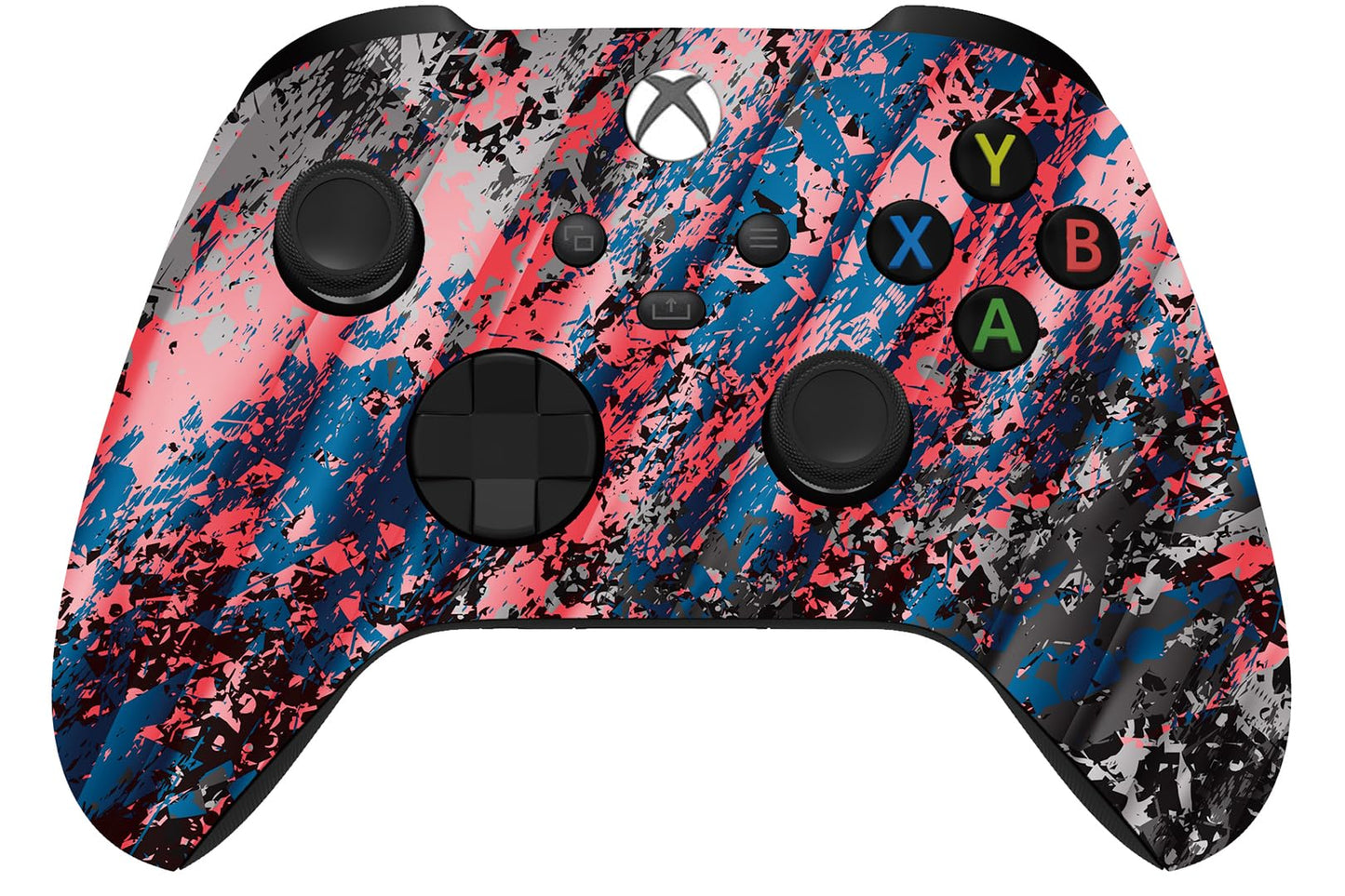 Custom Controllerzz Wireless Controller for Microsoft Xbox Series X/S & Xbox One - Custom Soft Touch Feel - Custom Series X/S Controller (X/S Bloody Zombie)