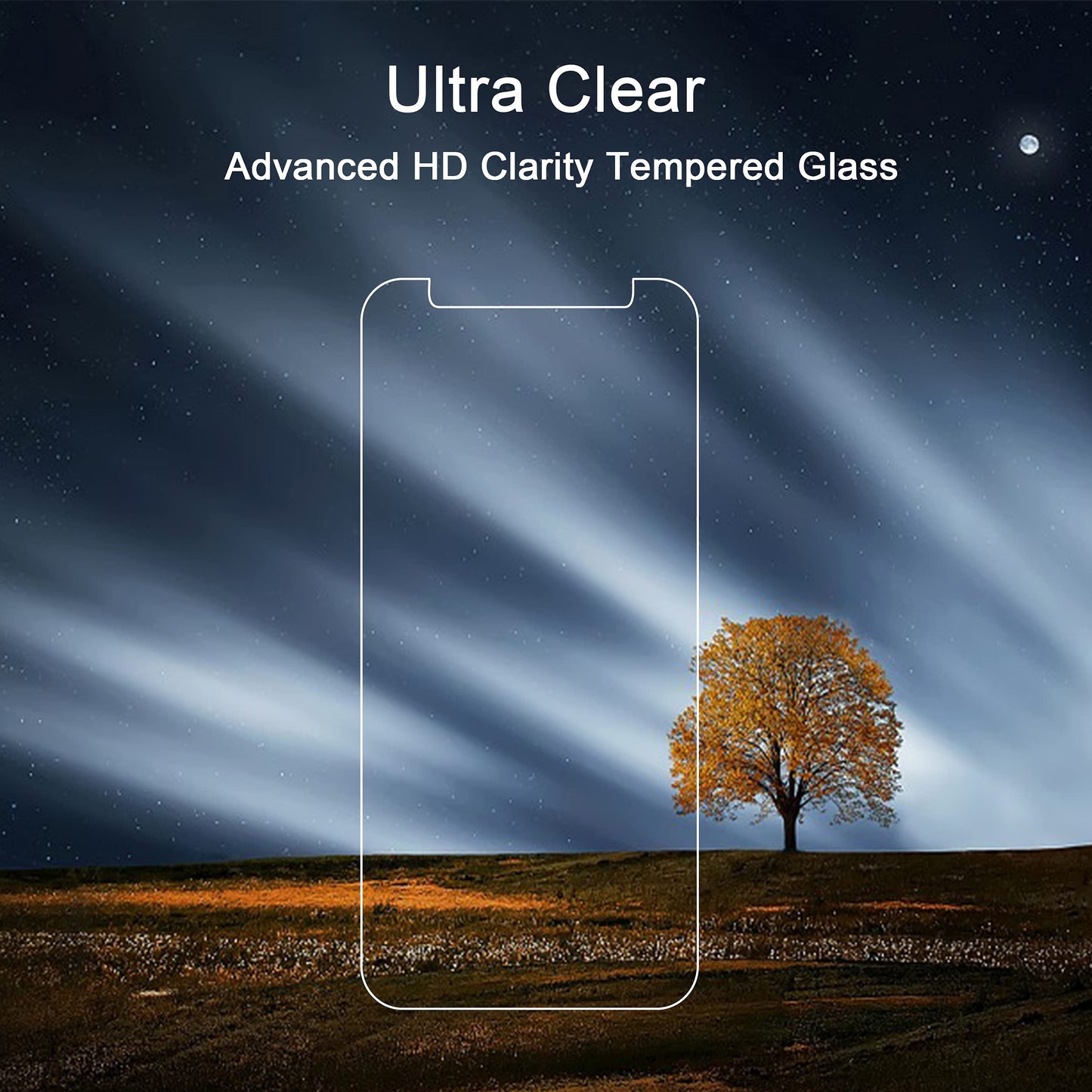 Ailun Screen Protector for iPhone 16 / iPhone 15 / iPhone 15 Pro [6.1 Inch] Display 3 Pack Tempered Glass, Dynamic Island Compatible, Case Friendly [Not for iPhone 16 Pro 6.3 Inch].