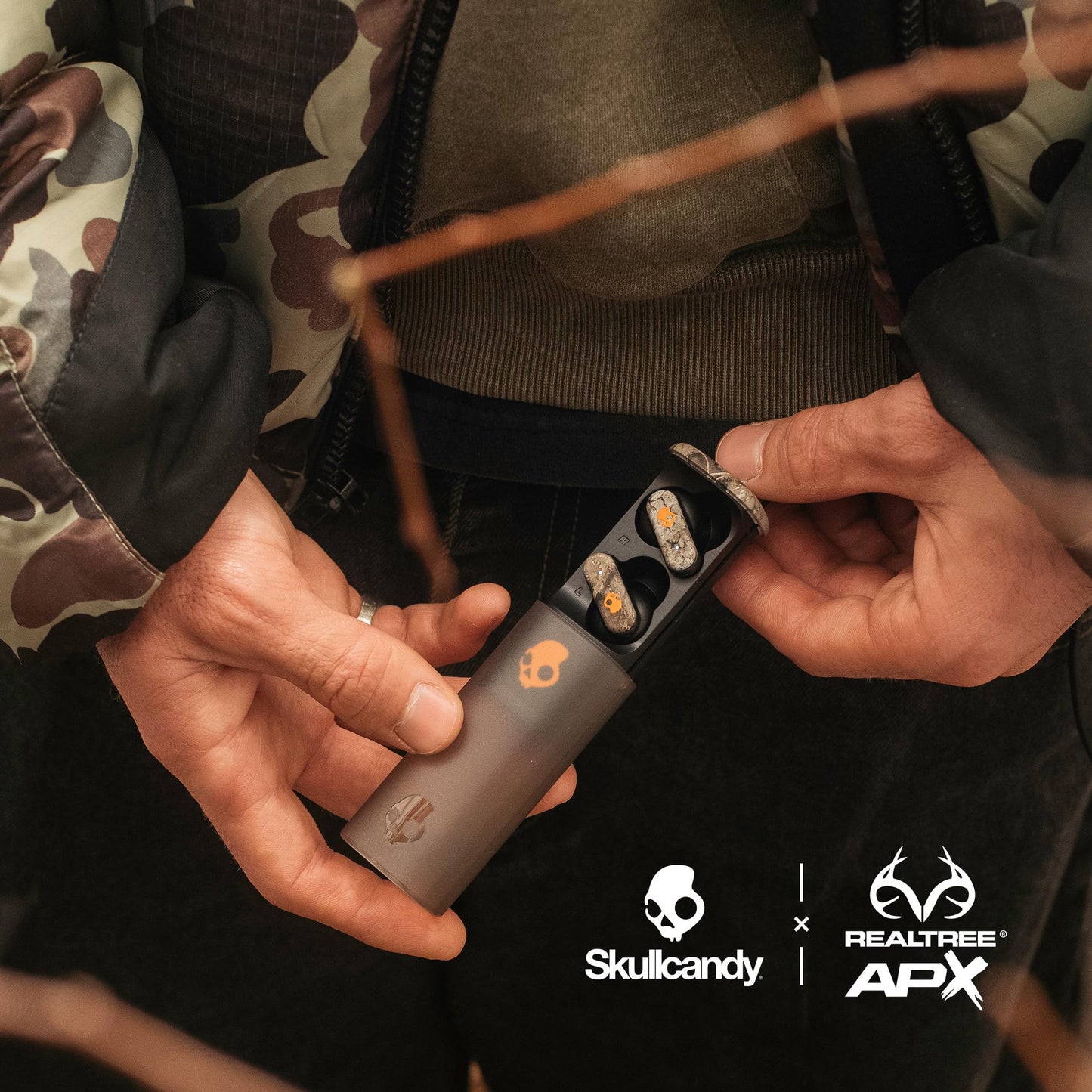 Skullcandy Dime Evo Wireless Earbuds, Bluetooth Headphones, Noise Isolating Fit, Up to 36 Hours Battery, Microphone for iPhone Android, Easy Carry with Clip-Anywhere Case - True Black