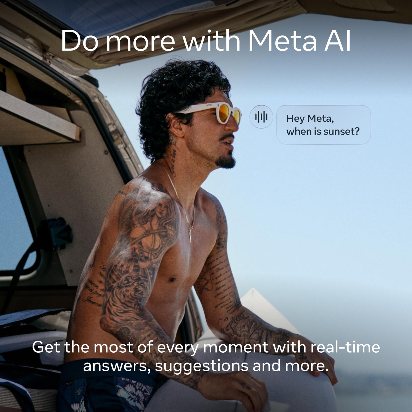 Oakley Meta HSTN, Clear | Smart AI Glasses for Men, Women — Performance for Sports, Athletes — Camera, Audio, Video — 8 Hour Battery — 3K HD Resolution — Clear to Grey Transitions® Lenses