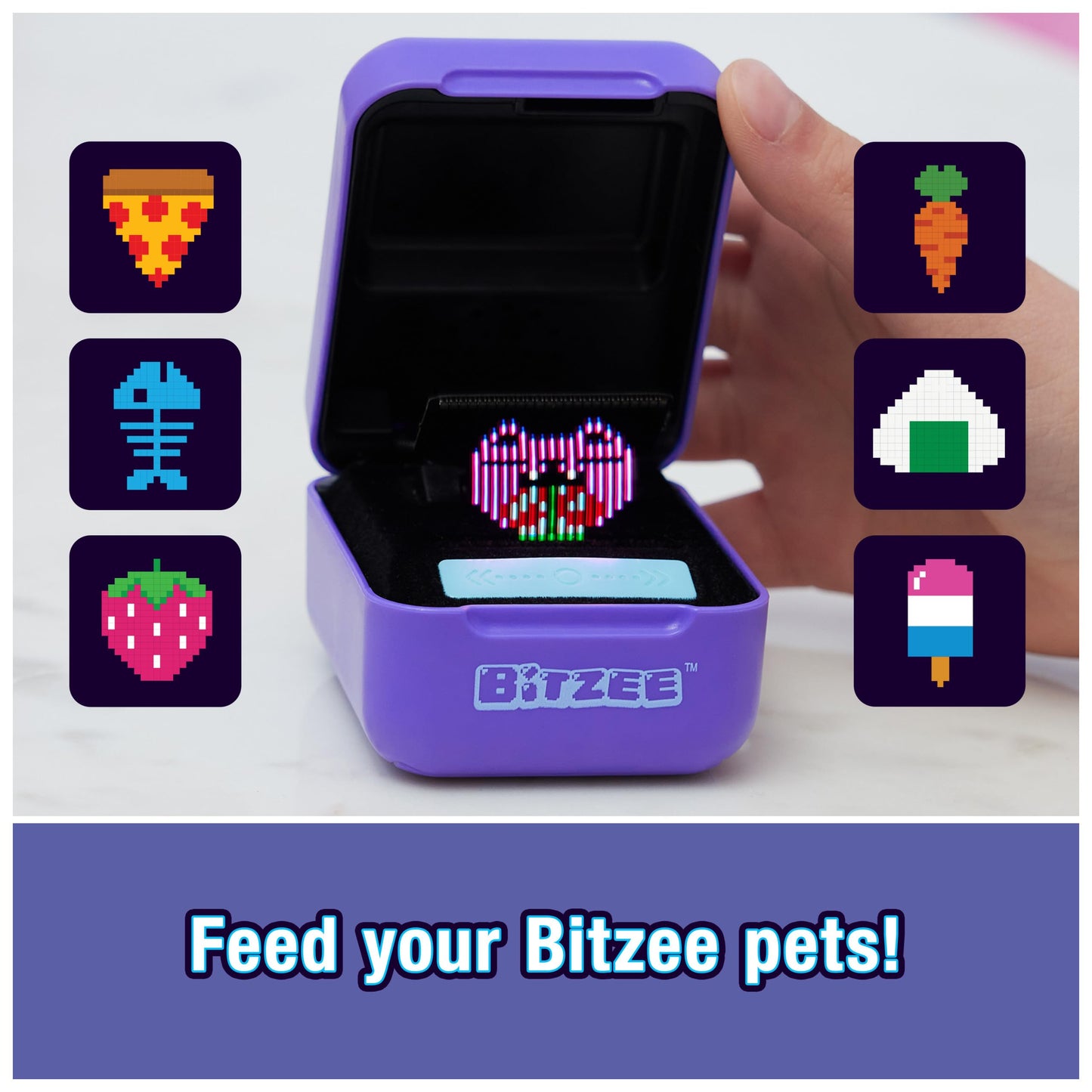 BITZEE, Disney with 30 Interactive Characters Inside, Great for Easter Gifts, Digital Pet Reacts to Swipes, Tilts & Taps, Disney Toys for Kids