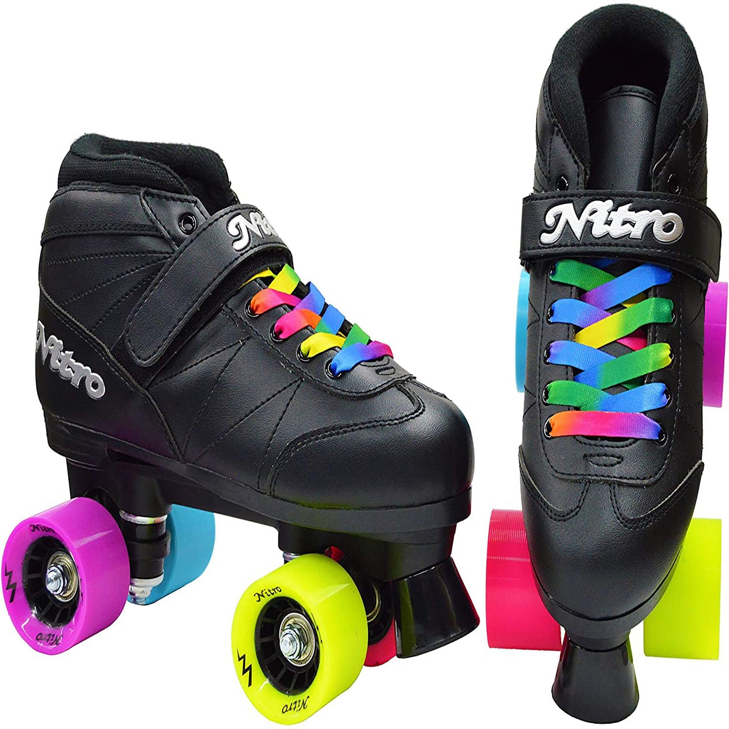 Epic Super Nitro Rainbow Quad Roller Skates