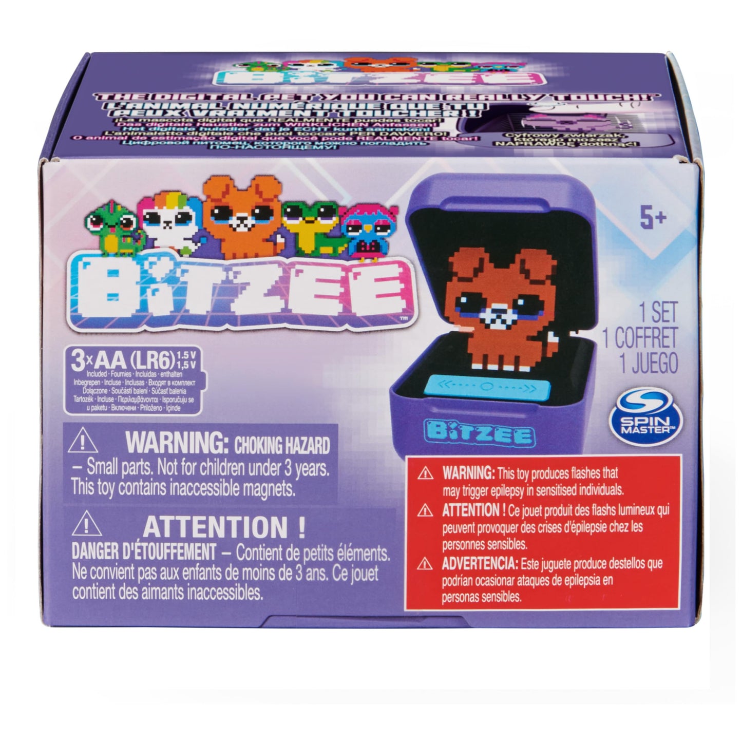 BITZEE, Disney with 30 Interactive Characters Inside, Great for Easter Gifts, Digital Pet Reacts to Swipes, Tilts & Taps, Disney Toys for Kids