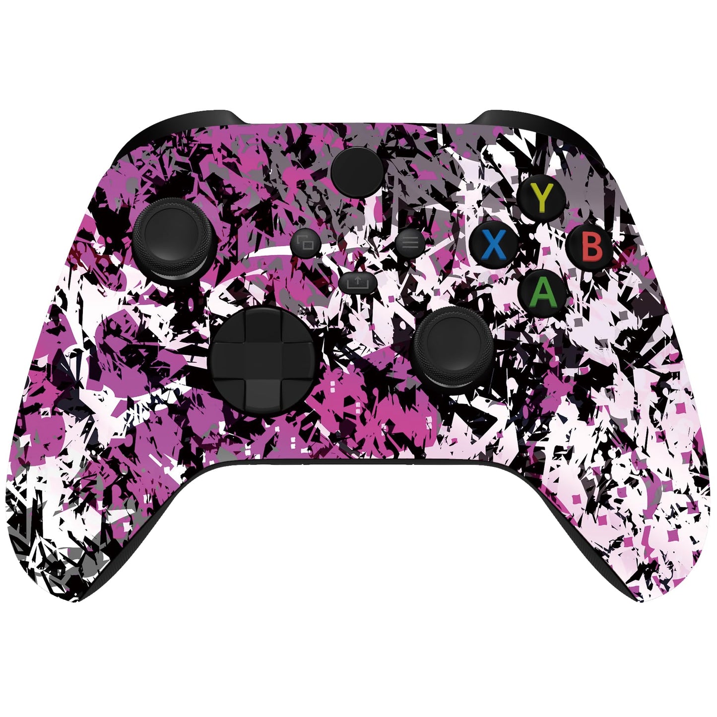 Custom Controllerzz Wireless Controller for Microsoft Xbox Series X/S & Xbox One - Custom Soft Touch Feel - Custom Series X/S Controller (X/S Bloody Zombie)