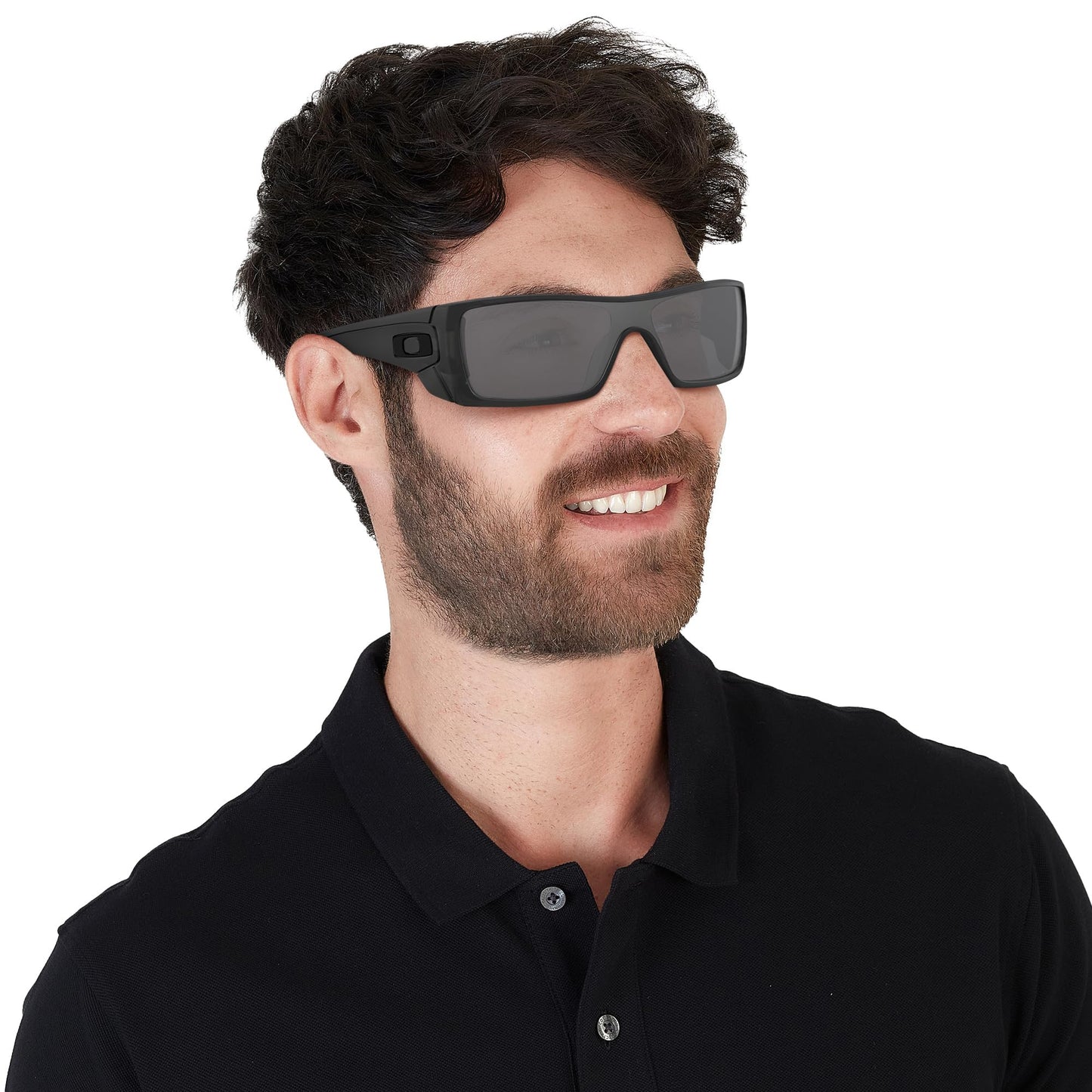Oakley mens Oo9101 Batwolf Rectangular Sunglasses