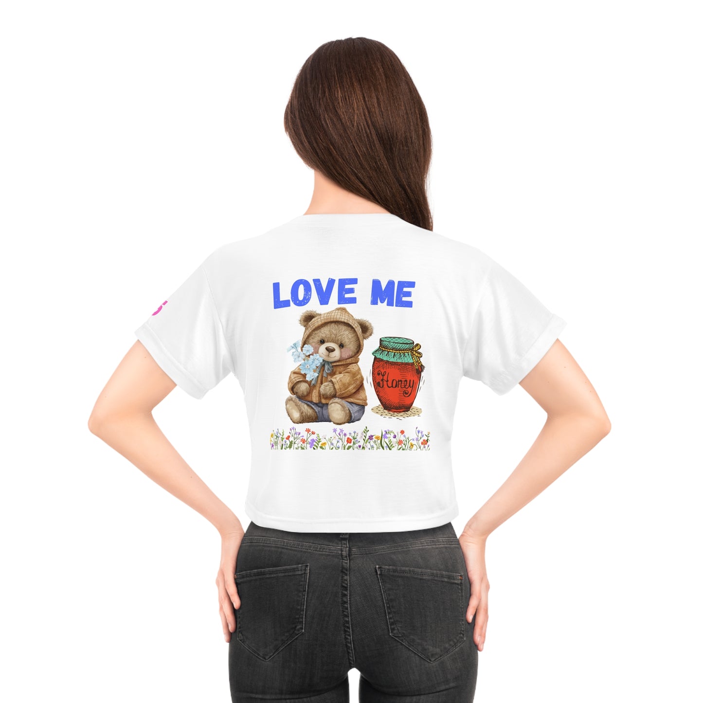 Simple Expressions- Jalena’s collection-1 of 15 Crop Tee (AOP)