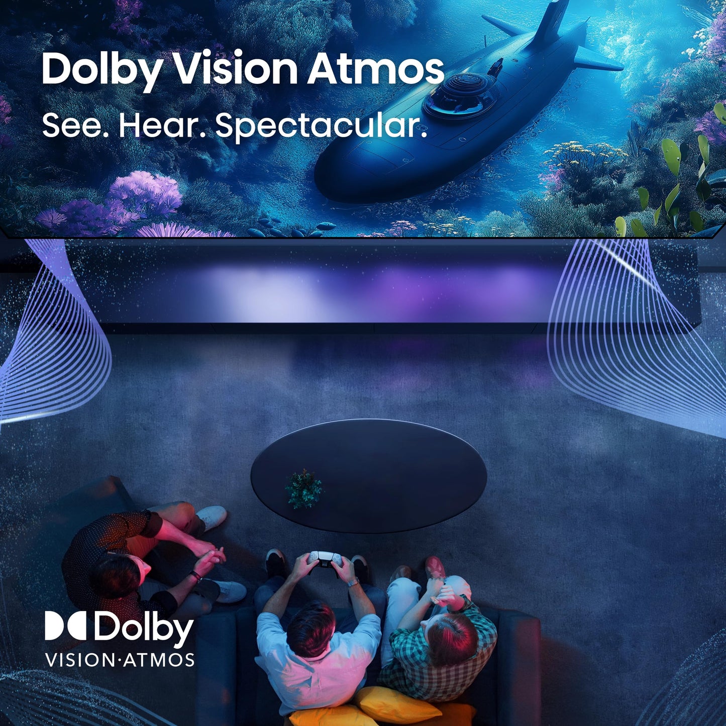 Hisense 65" E6 Cinema Series Hi-QLED 4K UHD Smart Fire TV (65E6QF, 2025 Model) -AI Light Sensor, Dolby Vision · Atmos, Voice Remote with Alexa, Motion Rate 120, HDR 10+ Adaptive, Game Mode Plus