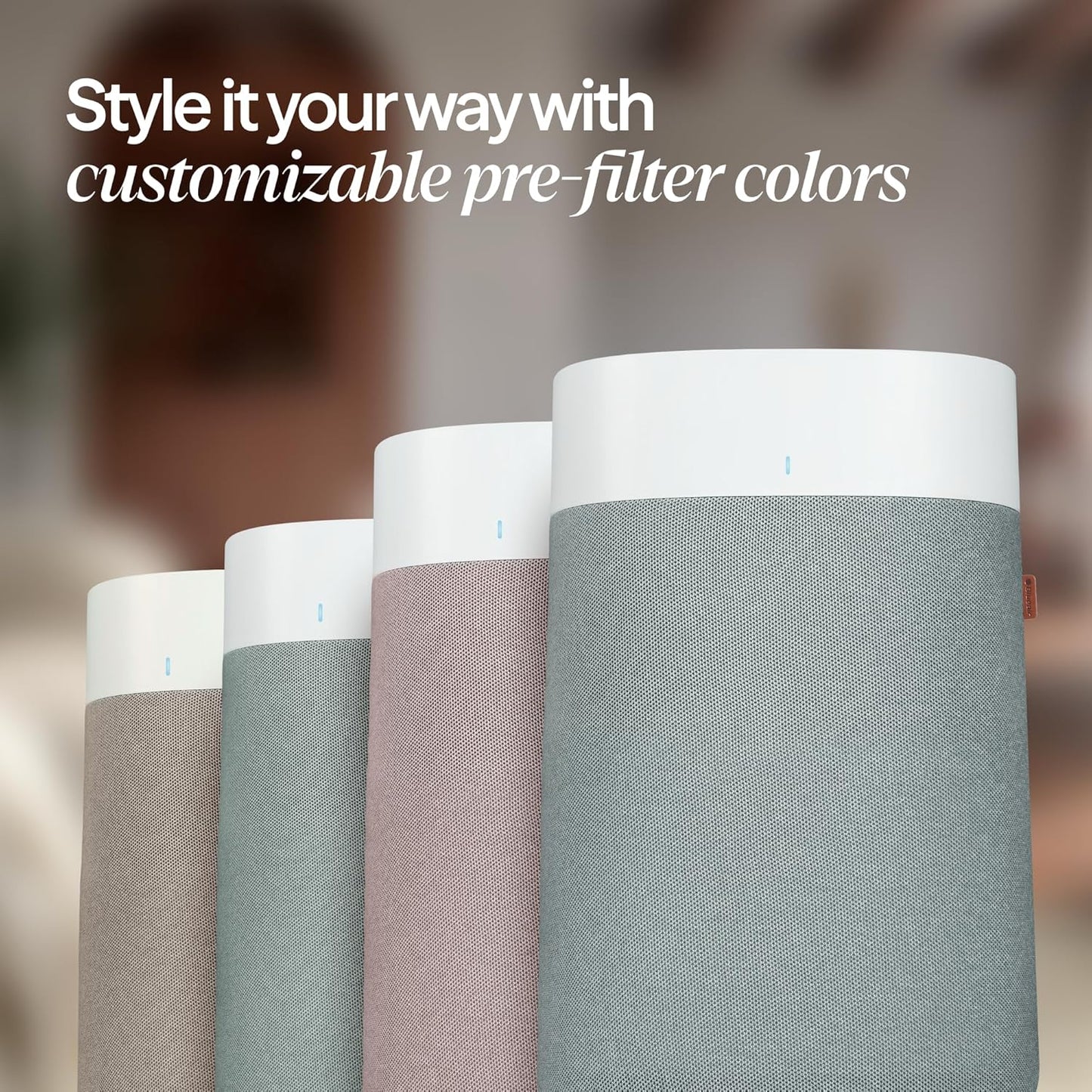 BLUEAIR Air Purifiers for Large Rooms, Cleans 3,048 Sqft In One Hour, HEPASilent Smart Air Cleaner For Home, Pets, Allergies, Virus, Dust, Mold, Smoke - Blue Pure 211i Max