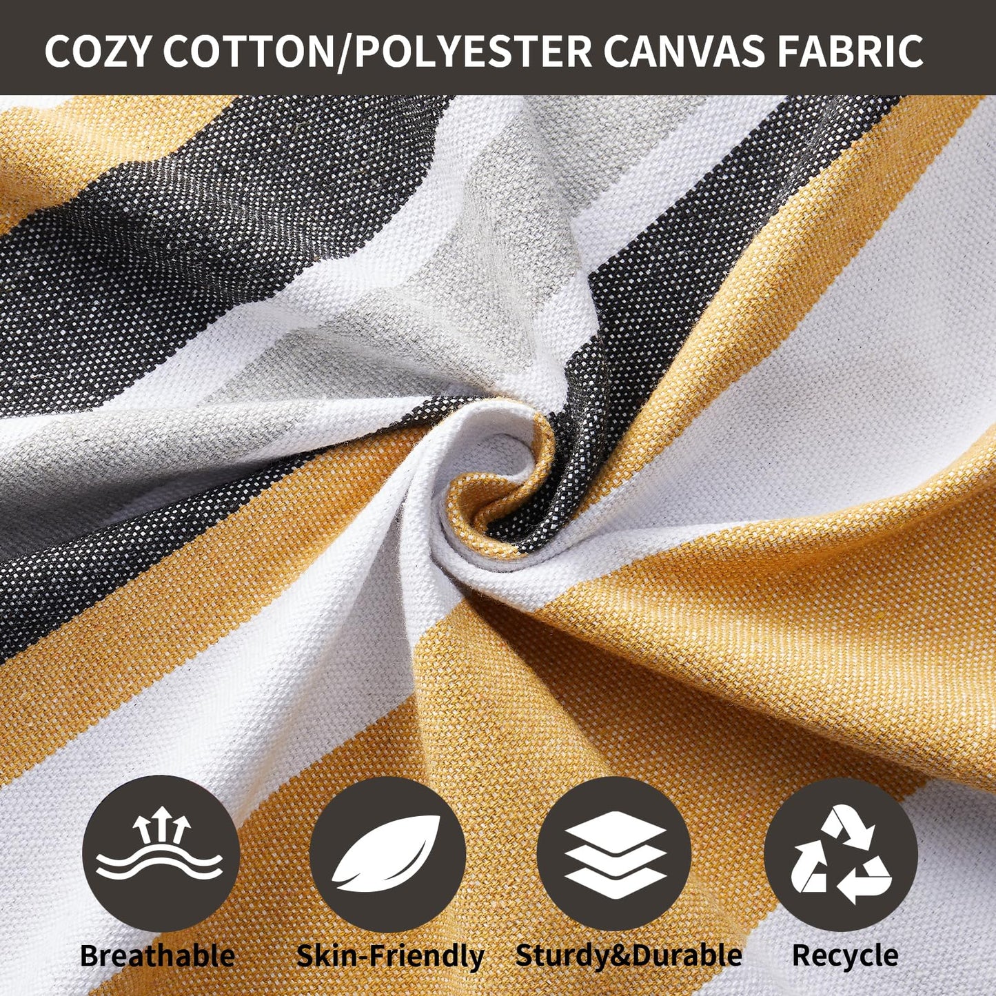 Brazilian Double Hammock with Tree Straps,Extra Large 94x63IN,2 Persons Hammock for Backyard Patio Outdoor Indoor,450lbs Weight Capacity,Soft Woven Cotton Fabric - Natrual White with Tassels